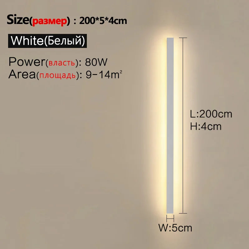 IP65 Waterproof Nordic LED Outdoor Wall Light