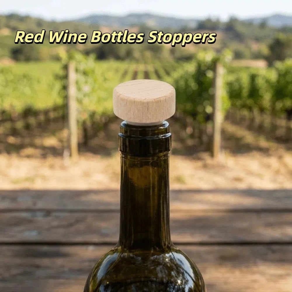 Reusable Vacuum Seal Wine Bottle Stoppers Set