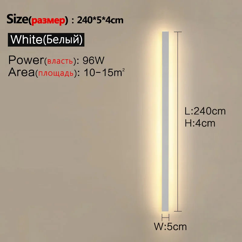 IP65 Waterproof Nordic LED Outdoor Wall Light