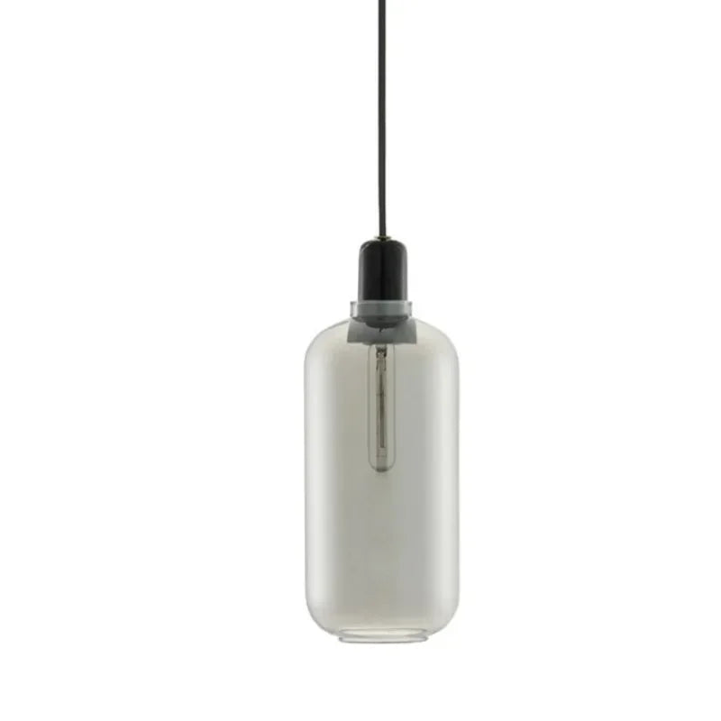 Normann Retro Industrial Glass LED Pendant Light