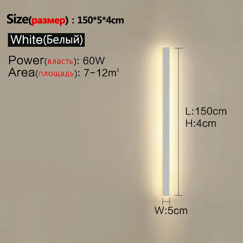 IP65 Waterproof Nordic LED Outdoor Wall Light