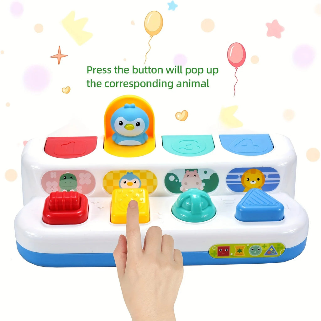 Baby Montessori Pop Up Animals Sorting Toy
