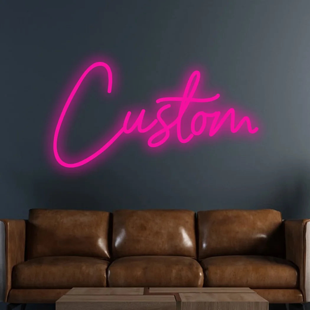 Custom LED Neon Name Sign Personalized Wall Decor