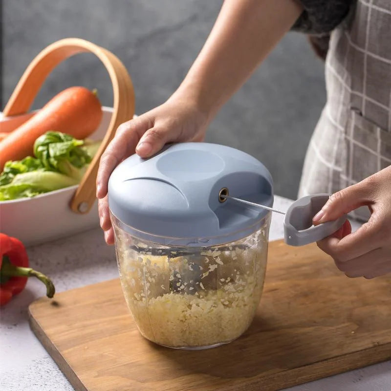 Manual Meat Mincer Garlic Chopper Vegetable Cutter