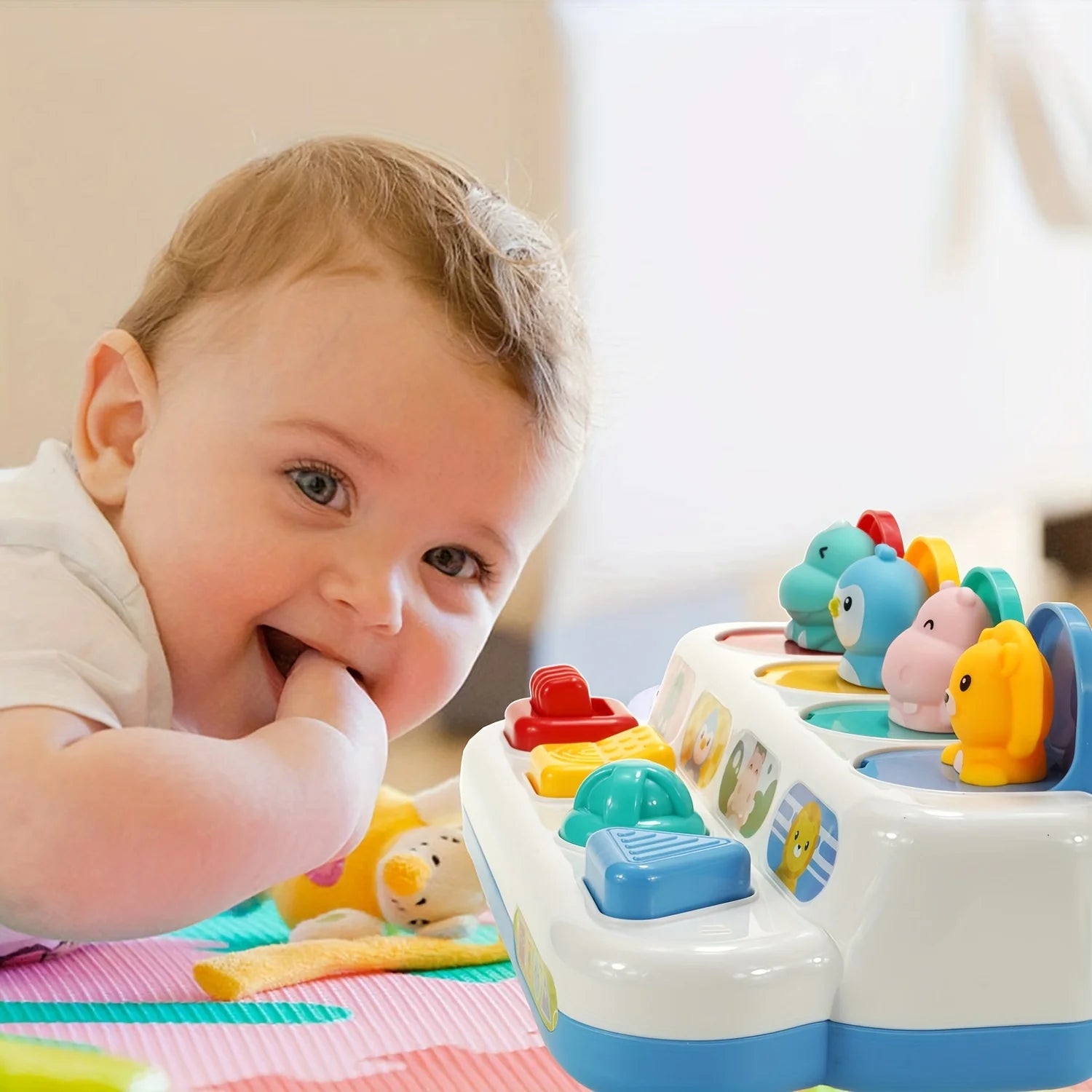 Baby Montessori Pop Up Animals Sorting Toy