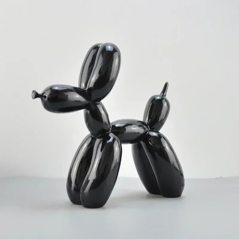 Nordic Resin Balloon Dog Sculpture Home Decor