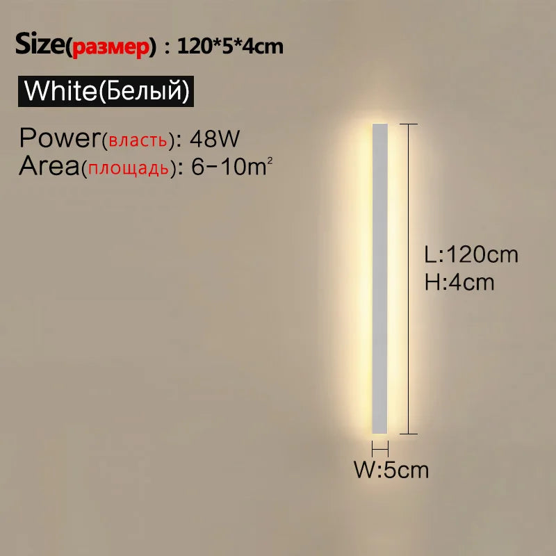 IP65 Waterproof Nordic LED Outdoor Wall Light