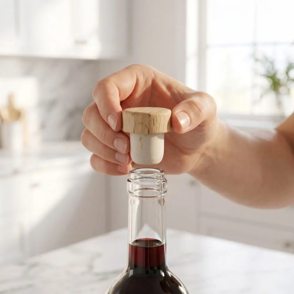 Reusable Vacuum Seal Wine Bottle Stoppers Set