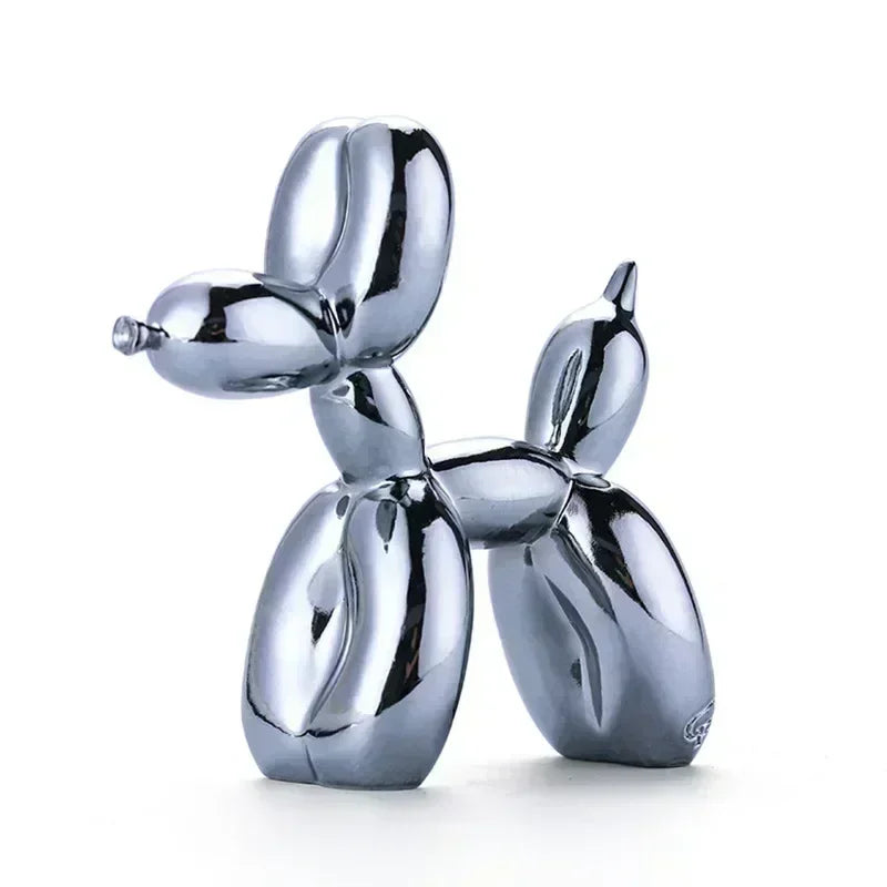 Nordic Resin Balloon Dog Sculpture Home Decor