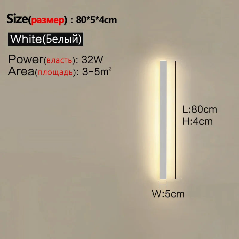 IP65 Waterproof Nordic LED Outdoor Wall Light