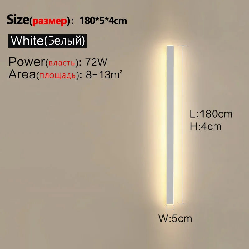 IP65 Waterproof Nordic LED Outdoor Wall Light